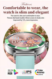Bluetooth Smart Watch IP67 Waterproof Smartwatch with 100+Sports Modes-Gold