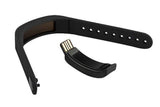 Digital Sports Watch Pedometer Vibrating Alarm Wristband - Black In Australia - Darrahopens