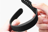 Digital Sports Watch Pedometer Vibrating Alarm Wristband - Black In Australia - Darrahopens