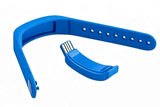 Digital Sports Watch Pedometer Vibrating Alarm Wristband - Blue In Australia - Darrahopens