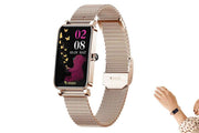 Smart Watch Women Fitness Tracker Sport Bracelet for Android iOS Phones-Gold In Australia - Darrahopens