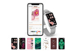 Smart Watch Women Fitness Tracker Sport Bracelet for Android iOS Phones-Silver In Australia - Darrahopens