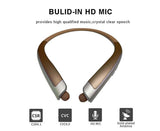 Bluetooth Headphone,Wireless Neckband Headset with Retractable Earbuds