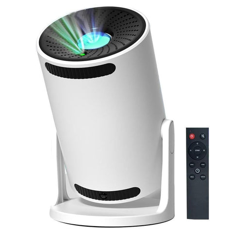LED Starry Sky Projector Light Bedroom Ambient Light USB Night Light Bluetooth Speaker: White In Australia - Darrahopens
