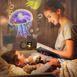 Rotating Star Projection Night Light 21 Films Bedroom Plug In Decorative Atmosphere Lamp