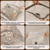 15Pcs Vacuum Storage Compression Bags Clothes Quilt Travel Space Saving Storage Set In Australia - Darrahopens