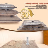 15Pcs Vacuum Storage Compression Bags Clothes Quilt Travel Space Saving Storage Set