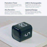 Bucket timer, rotating timer, 5/10/30/60 minutes and custom countdown(black)