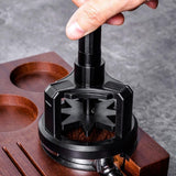 Coffee Stirrer 51mm Adjustable Depth Needle Distributor Stainless Steel Black In Australia - Darrahopens