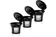 3PC Reusable Coffee Capsules - Black In Australia - Darrahopens
