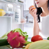 Mini Fridge Deodorizer Rechargeable Air Purifier for Refrigerator Wardrobe White