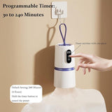 Portable Clothes Dryer with Timer 360°Hot Air Dryer& Dry Bag Dryer RV Dryer