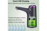 Rechargeable Portable Water Dispenser for 2–5 Gallon Bottles, BPA-, Ideal for Home RV Camping