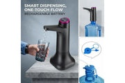 Rechargeable Portable Water Dispenser for 2–5 Gallon Bottles, BPA-, Ideal for Home RV Camping