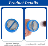 Washing Machine Inlet Filter Set 20PCS Water Valve Strainer Replaent Blue