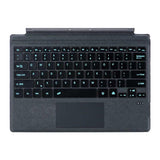 Bluetooth Tablet Keyboard with Touchpad for Surface Pro 5 Pro 6 Pro 7 Pro 7 Plus 12.3 Inch Dark Gray