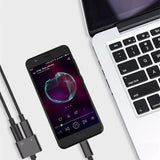 2-in-1 USB-C Charging 3.5mm Audio Adapter Converter For Type-C Android Smartphones(Red)