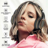 H7 Foldable Bluetooth Stereo Headphones Subwoofer Support TF Card Type-C Charging Wireless Earphones - Brownish-Green In Australia - Darrahopens