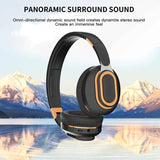 H7 Foldable Bluetooth Stereo Headphones Subwoofer Support TF Card Type-C Charging Wireless Earphones - Brownish-Green In Australia - Darrahopens