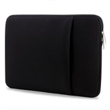 Laptop Sleeve Soft Zipper Pouch 13in Laptop Bag Replaent for MacBook Air Pro Ultrabook, Black