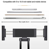Tablet Stand Kitchen Desktop Aluminium Phone Tablet Stand Wall Mount Laptop Stand Large Clip