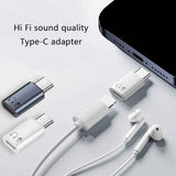 USB-C to Lightning Female Audio Adapter Music Call Wire Control Charging Function Disabled