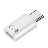 USB-C to Lightning Female Audio Adapter Music Call Wire Control Charging Function Disabled