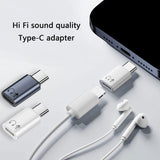 USB-C to Lightning Female Audio Adapter Music Call Wire Control Charging Function Disabled