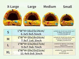 Parrot Hammock Warm Bird Nest Hanging Bed Large Mustard - XL