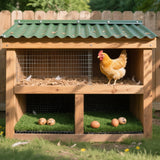 Chicken Nesting Pads 12 Pack Washable Artificial Grass Egg Mats 12x12 Inch Green In Australia - Darrahopens