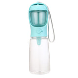 2-in-1 Dog Water and Food Cup for Outdoor Use Portable Detachable 550ML Water Food Cup Blue In Australia - Darrahopens