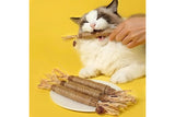 5 Pack Natural Silvervine Sticks Cat Dental Chew Toy Teeth Cleaning Kitten Bite