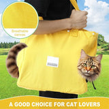 Canvas Cat Carrier Bag Green Breathable Tote Pet Travel Bag With Leg Holes Safety Strap In Australia - Darrahopens