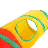Collapsible Cat Tunnel Toy, Colourful 115x25cm, Interactive Play for Kitty