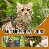 Escape Proof Cat Harness & Leash Set Adjustable Mesh Vest with Handle for Outdoor Walking - Black In Australia - Darrahopens