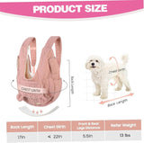 Pet Carrier Backpack Adjustable Front Chest Sling for Small Medium Dogs Cats In Australia - Darrahopens