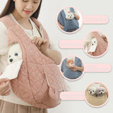 Pet Carrier Backpack Adjustable Front Chest Sling for Small Medium Dogs Cats