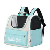 Pet Carrier Backpack Breathable Large ty Cat Travel Bag Green
