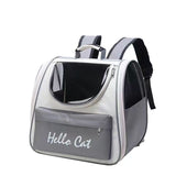 Pet Carrier Backpack Breathable Large ty Cat Travel Bag Gray In Australia - Darrahopens