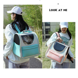 Pet Carrier Backpack Breathable Large ty Cat Travel Bag Pink In Australia - Darrahopens