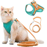 Pet Harness and Leash Set with Reflective Strip for Cats Dogs - Green XL In Australia - Darrahopens