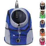 Breathable Mesh Pet Carrier Backpack For Dogs Cats Hiking Travel - Blue S In Australia - Darrahopens