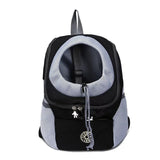 Breathable Mesh Pet Carrier Backpack For Dogs Cats Hiking Travel - Black S