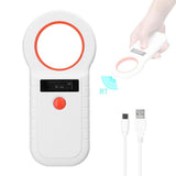 134.2kHz Chip Reader Writer Pet Chip Scanner Microchip Scanner: W90D-BT White