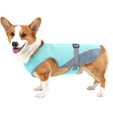 Dog Cooling Vest Adjustable Mesh Turquoise - L In Australia - Darrahopens