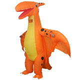 Orange Pterodactyl Cartoon Costumes Air Model Inflatable Costume Funny Dress Up Props Halloween Party Clothes Adult One Size In Australia - Darrahopens
