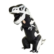 Skeleton T-Rex Cartoon Costumes Air Model Inflatable Costume Funny Dress Up Props Halloween Party Clothes Adult One Size In Australia - Darrahopens