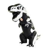 Skeleton T-Rex Cartoon Costumes Air Model Inflatable Costume Funny Dress Up Props Halloween Party Clothes Adult One Size In Australia - Darrahopens