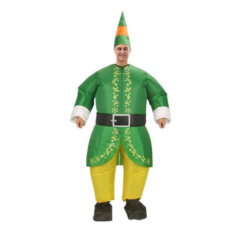 Christmas Gnome Cartoon Costumes Air Model Inflatable Costume Funny Dress Up Props Christmas Party Clothes Adult One Size In Australia - Darrahopens