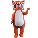 Fox Cartoon Costumes Air Model Inflatable Costume Funny Dress Up Props Halloween Party Clothes Adult One Size